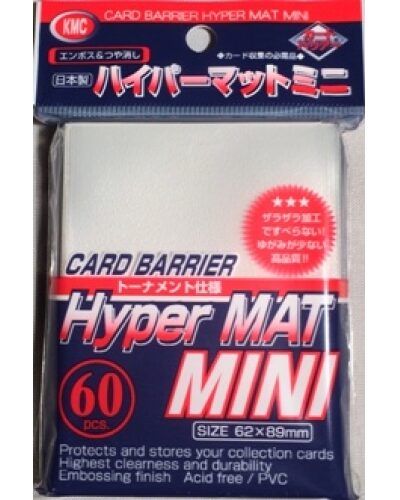 KMC Hyper Matte mini 60ct Clear