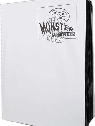 Monster Protectors - Mega Monster 9-pocket binder - Matte White