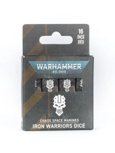 WARHAMMER 40000: IRON WARRIORS DICE